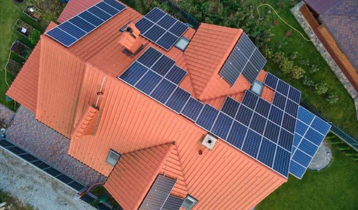 Telhas com Placas Solares